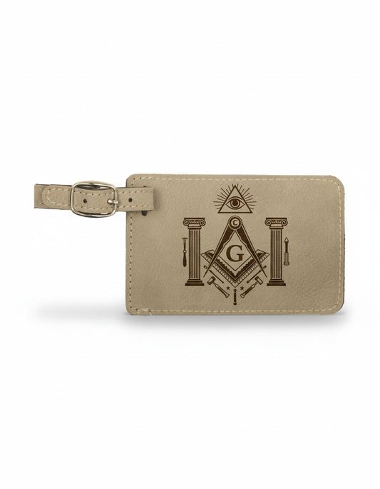 MasonView | Leatherette Luggage Tag