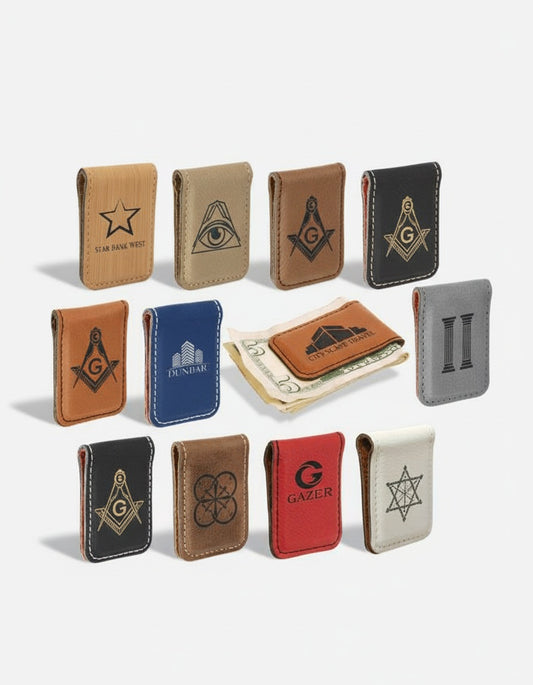 MasonView | Leatherette Money Clip