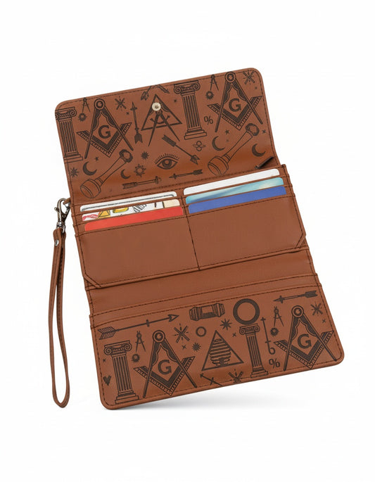 MasonView | Leatherette Wallet with Strap
