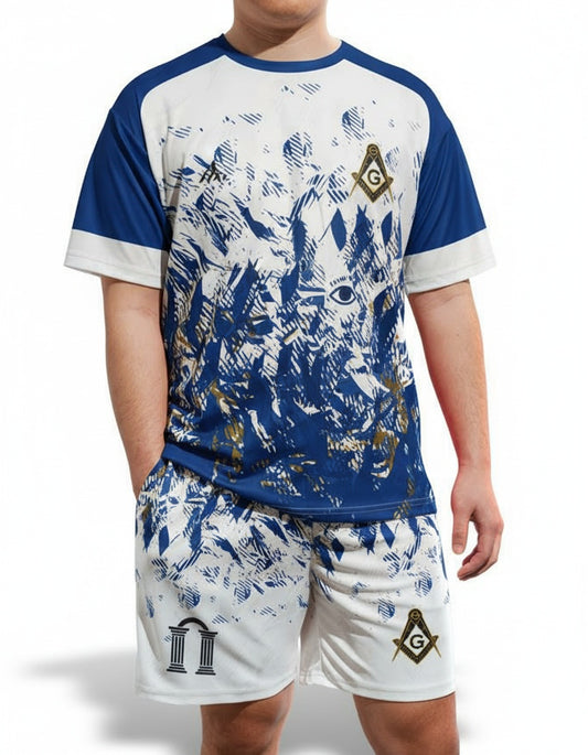 MasonView | All-over Print Soccer Jersey Set
