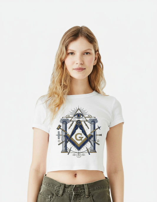 MasonView | Women's Micro Rib Baby Tee Bella Canvas 1010
