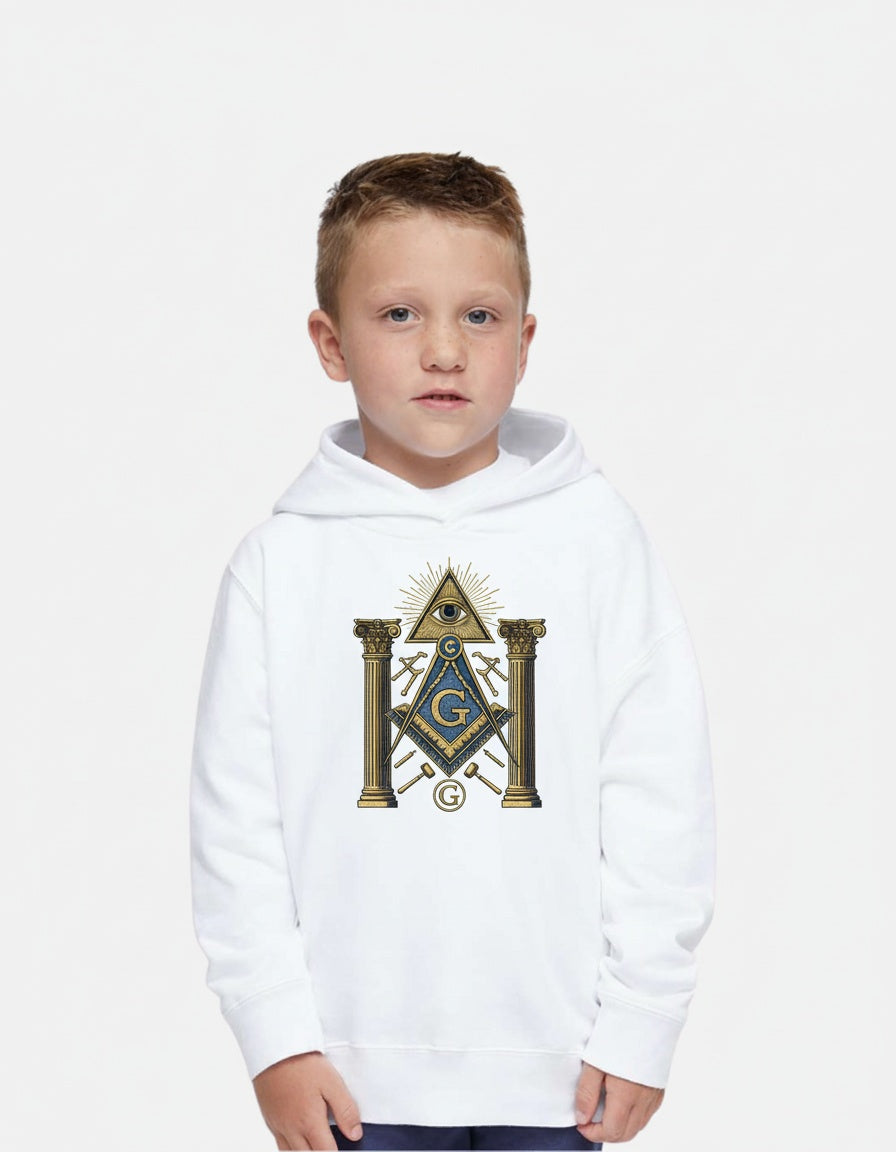 MasonView | Toddler Pullover Fleece Hoodie Rabbit Skins 3326