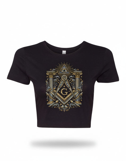 MasonView | Women’s Crop Tee Bella Canvas 6681