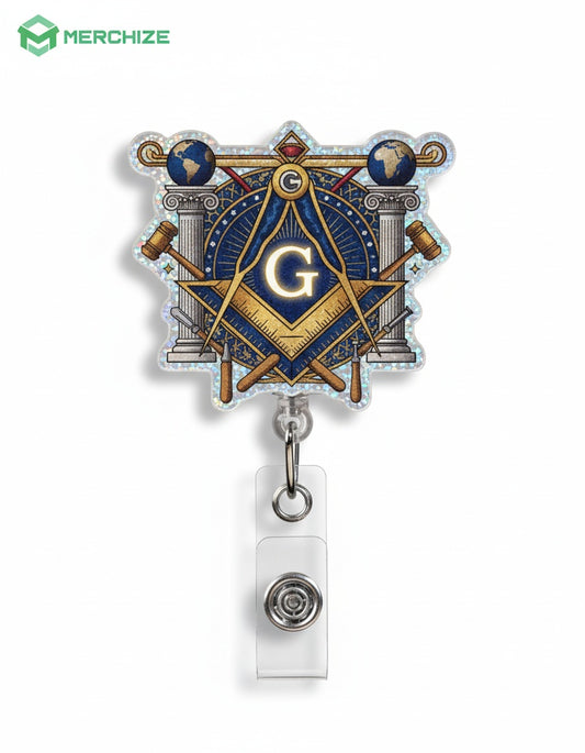 MasonView | Custom Shape Hologram Badge Reel