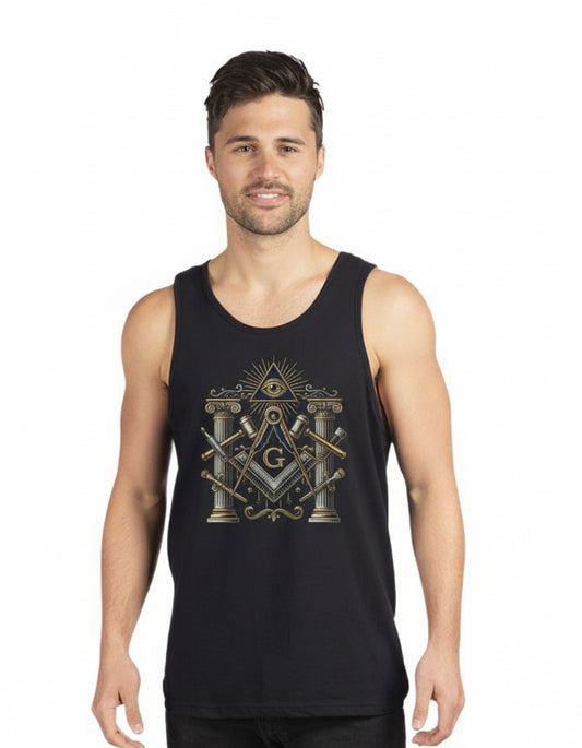 MasonView | Unisex Classic Cotton Muscle Tank Next Level 3633