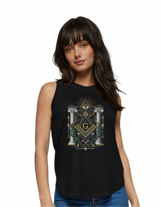 MasonView | Women's Relaxed Fine Jersey Tank LAT 3592