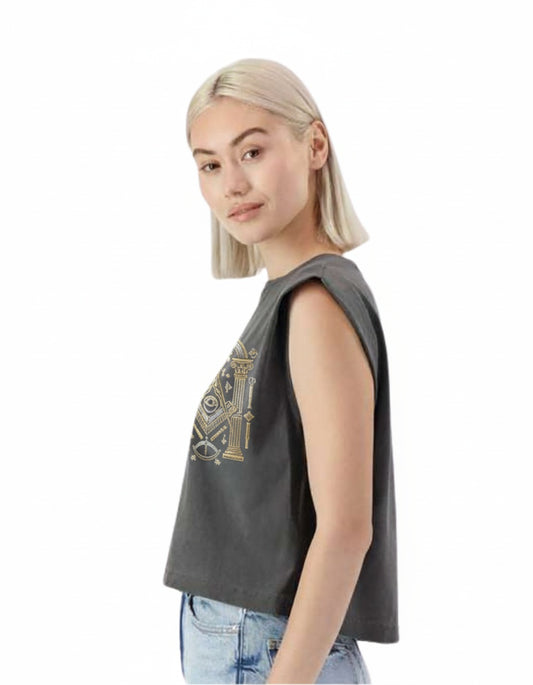 MasonView | Women's Heavyweight Muscle Tee American Apparel 307GD