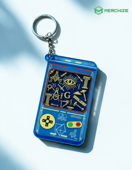 MasonView | Custom Shape Shaker Keychain