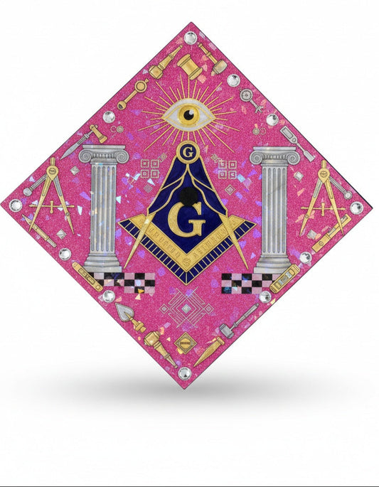 MasonView | Hologram Graduation Cap Topper