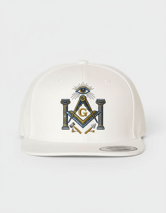MasonView | Premium Flat Bill Snapback Cap 6089M