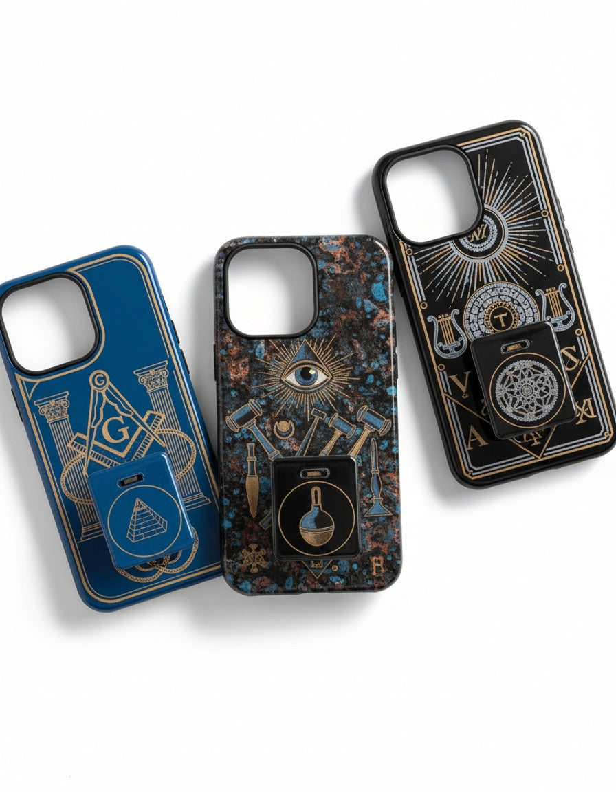 MasonView | Tough Phone Case and Acrylic Phone Grip Combo