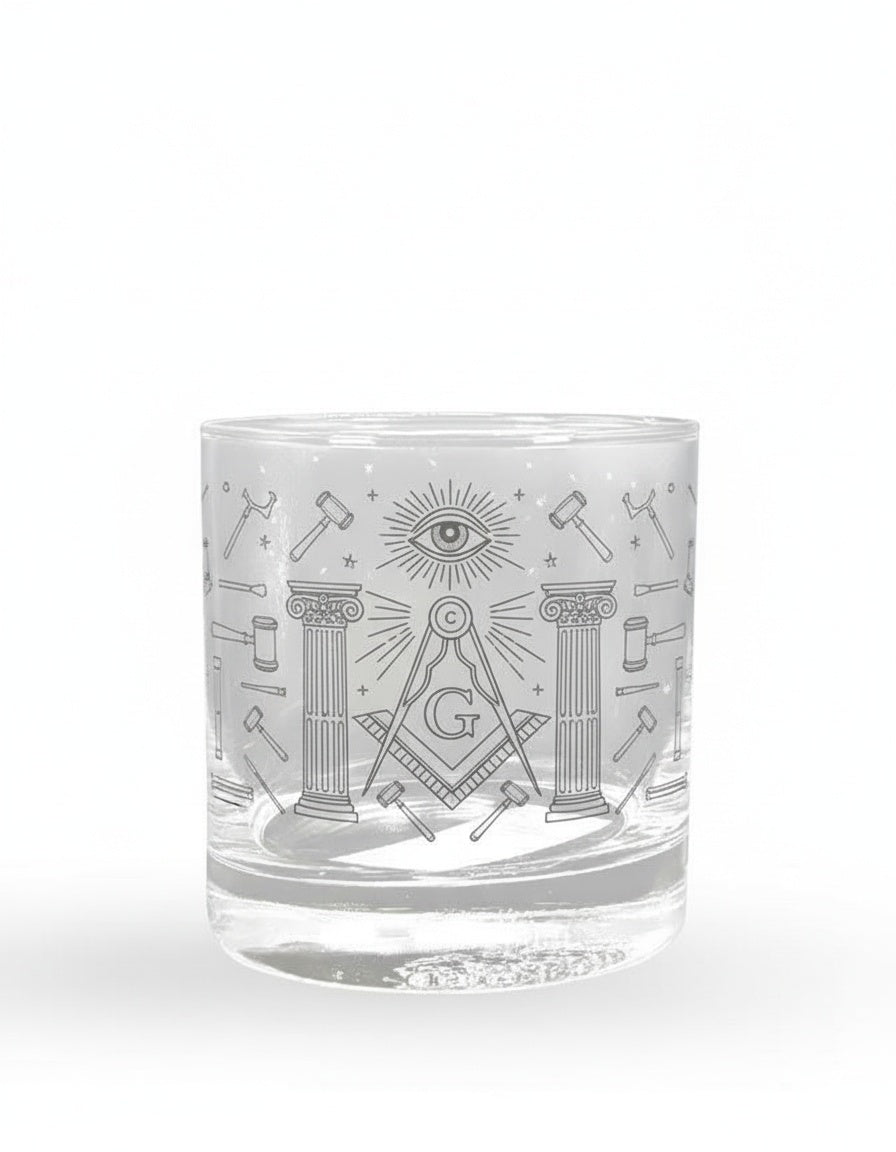 MasonView | Engraved Whiskey Glass